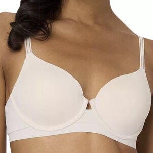 Maidenform Women Barely There Full Coverage Bra Beige Bisque Size 34C